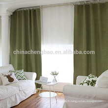 Plain Linen blackout curtain material